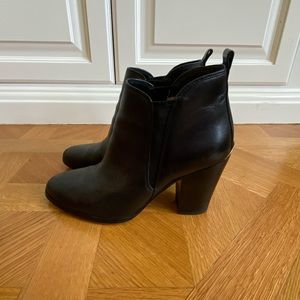 Michael Kors Genuine Leather Boot Heels